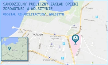 ODDZIAŁ REHABILITACYJNY - SAMODZIELNY PUBLICZNY ZAKŁAD OPIEKI ZDROWOTNEJ W WOLSZTYNIE - WSCHOWSKA 3,  WOLSZTYN