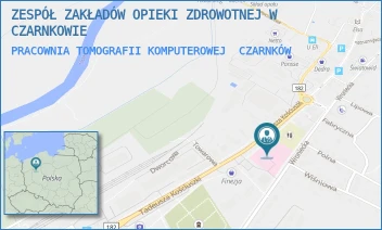 PRACOWNIA TOMOGRAFII KOMPUTEROWEJ - ZESPÓŁ ZAKŁADÓW OPIEKI ZDROWOTNEJ W CZARNKOWIE - KOŚCIUSZKI 94,  CZARNKÓW