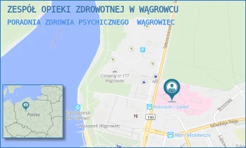 PORADNIA ZDROWIA PSYCHICZNEGO - ZESPÓŁ OPIEKI ZDROWOTNEJ W WĄGROWCU - KOŚCIUSZKI 74,  WĄGROWIEC