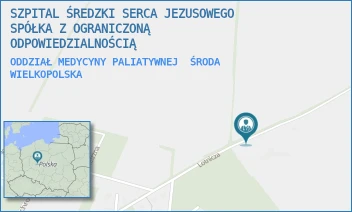 ODDZIAŁ MEDYCYNY PALIATYWNEJ - SZPITAL ŚREDZKI SERCA JEZUSOWEGO SPÓŁKA Z OGRANICZONĄ ODPOWIEDZIALNOŚCIĄ - LOTNICZA 58,  ŚRODA WIELKOPOLSKA