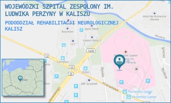 PODODDZIAŁ REHABILITACJI NEUROLOGICZNEJ - WOJEWÓDZKI SZPITAL ZESPOLONY IM. LUDWIKA PERZYNY W KALISZU - POZNAŃSKA 79,  KALISZ