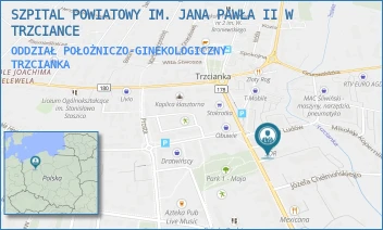ODDZIAŁ POŁOŻNICZO-GINEKOLOGICZNY - SZPITAL POWIATOWY IM. JANA PAWŁA II W TRZCIANCE - SIKORSKIEGO 9,  TRZCIANKA