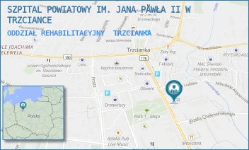 ODDZIAŁ REHABILITACYJNY - SZPITAL POWIATOWY IM. JANA PAWŁA II W TRZCIANCE - SIKORSKIEGO 9,  TRZCIANKA