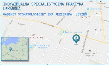 GABINET STOMATOLOGICZNY EWA JEZIERSKA - INDYWIDUALNA SPECJALISTYCZNA PRAKTYKA LEKARSKA - ŻEROMSKIEGO 22,  LESZNO