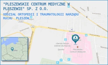 ODDZIAŁ ORTOPEDII I TRAUMATOLOGII NARZĄDU RUCHU - "PLESZEWSKIE CENTRUM MEDYCZNE W PLESZEWIE" SP. Z O.O. - POZNAŃSKA 125A,  PLESZEW