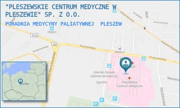 PORADNIA MEDYCYNY PALIATYWNEJ - "PLESZEWSKIE CENTRUM MEDYCZNE W PLESZEWIE" SP. Z O.O. - POZNAŃSKA 125A,  PLESZEW