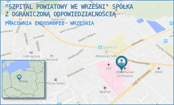 PRACOWNIA ENDOSKOPII - "SZPITAL POWIATOWY WE WRZEŚNI" SPÓŁKA Z OGRANICZONĄ ODPOWIEDZIALNOŚCIĄ - SŁOWACKIEGO 2,  WRZEŚNIA