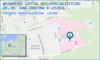 PORADNIA NEONATALOGICZNA - WOJEWÓDZKI SZPITAL WIELOSPECJALISTYCZNY IM. DR. JANA JONSTONA W LESZNIE - KIEPURY 45,  LESZNO