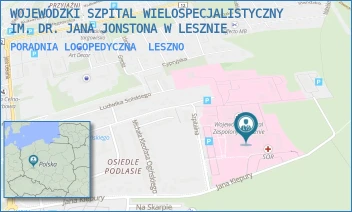 PORADNIA LOGOPEDYCZNA - WOJEWÓDZKI SZPITAL WIELOSPECJALISTYCZNY IM. DR. JANA JONSTONA W LESZNIE - KIEPURY 45,  LESZNO