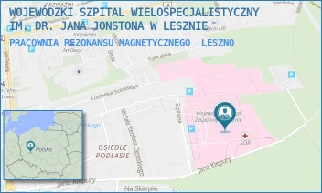 PRACOWNIA REZONANSU MAGNETYCZNEGO - WOJEWÓDZKI SZPITAL WIELOSPECJALISTYCZNY IM. DR. JANA JONSTONA W LESZNIE - KIEPURY 45,  LESZNO