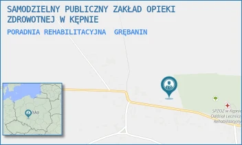 PORADNIA REHABILITACYJNA - SAMODZIELNY PUBLICZNY ZAKŁAD OPIEKI ZDROWOTNEJ W KĘPNIE - 97,  GRĘBANIN