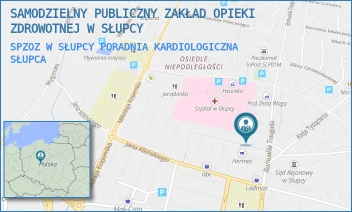 SPZOZ W SŁUPCY PORADNIA KARDIOLOGICZNA - SAMODZIELNY PUBLICZNY ZAKŁAD OPIEKI ZDROWOTNEJ W SŁUPCY - TRAUGUTTA 7,  SŁUPCA