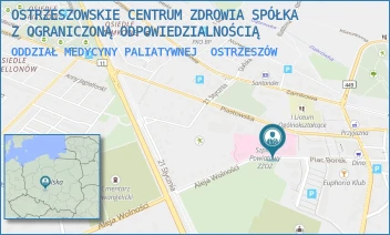 ODDZIAŁ MEDYCYNY PALIATYWNEJ - OSTRZESZOWSKIE CENTRUM ZDROWIA SPÓŁKA Z OGRANICZONĄ ODPOWIEDZIALNOŚCIĄ - AL. WOLNOŚCI 4,  OSTRZESZÓW