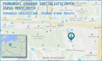 PORADNIA UROLOGICZNA - POZNAŃSKI OŚRODEK SPECJALISTYCZNYCH USŁUG MEDYCZNYCH - ALEJE SOLIDARNOŚCI 36,  POZNAŃ-STARE MIASTO