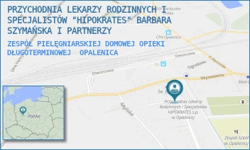 ZESPÓŁ PIELĘGNIARSKIEJ DOMOWEJ OPIEKI DŁUGOTERMINOWEJ - PRZYCHODNIA LEKARZY RODZINNYCH I SPECJALISTÓW "HIPOKRATES" BARBARA SZYMAŃSKA I PARTNERZY - POWSTAŃCÓW WLKP 1A,  OPALENICA