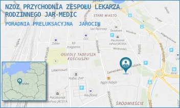 PORADNIA PRELUKSACYJNA - NZOZ PRZYCHODNIA ZESPOŁU LEKARZA RODZINNEGO JAR-MEDIC - HALLERA 9,  JAROCIN