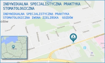 INDYWIDUALNA SPECJALISTYCZNA PRAKTYKA STOMATOLOGICZNA IWONA ZIELIŃSKA - INDYWIDUALNA SPECJALISTYCZNA PRAKTYKA STOMATOLOGICZNA - KSIĘCIA JÓZEFA 21,  GOZDÓW