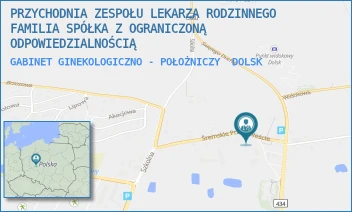 GABINET GINEKOLOGICZNO - POŁOŻNICZY - PRZYCHODNIA ZESPOŁU LEKARZA RODZINNEGO FAMILIA SPÓŁKA Z OGRANICZONĄ ODPOWIEDZIALNOŚCIĄ - ŚREMSKIE PRZEDMIEŚCIE 32,  DOLSK
