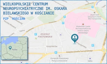 PZP - WIELKOPOLSKIE CENTRUM NEUROPSYCHIATRYCZNE IM. OSKARA BIELAWSKIEGO W KOŚCIANIE - BERNARDYŃSKA 4,  KOŚCIAN