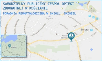 PORADNIA REUMATOLOGICZNA W ŚMIGLU - SAMODZIELNY PUBLICZNY ZESPÓŁ OPIEKI ZDROWOTNEJ W KOŚCIANIE - MICKIEWICZA 2,  ŚMIGIEL