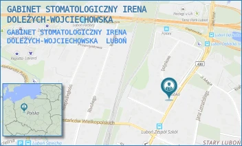 GABINET STOMATOLOGICZNY IRENA DOLEŻYCH-WOJCIECHOWSKA - GABINET STOMATOLOGICZNY IRENA DOLEŻYCH-WOJCIECHOWSKA - ARMII POZNAŃ 32,  LUBOŃ