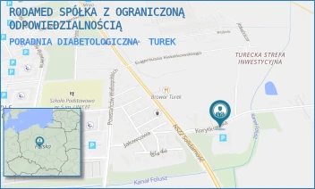 PORADNIA DIABETOLOGICZNA - RODAMED SPÓŁKA Z OGRANICZONĄ ODPOWIEDZIALNOŚCIĄ - KORYTKOWSKA 2,  TUREK