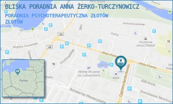PORADNIA PSYCHOTERAPEUTYCZNA ZŁOTÓW - BLISKA PORADNIA ANNA ŻERKO-TURCZYNOWICZ - NORWIDA 4,  ZŁOTÓW