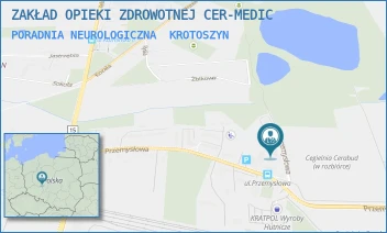 PORADNIA NEUROLOGICZNA - ZAKŁAD OPIEKI ZDROWOTNEJ CER-MEDIC - PRZEMYSŁOWA 21,  KROTOSZYN