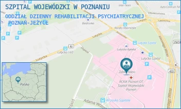 ODDZIAŁ DZIENNY REHABILITACJI PSYCHIATRYCZNEJ - SZPITAL WOJEWÓDZKI W POZNANIU - JURASZÓW 7-19,  POZNAŃ-JEŻYCE