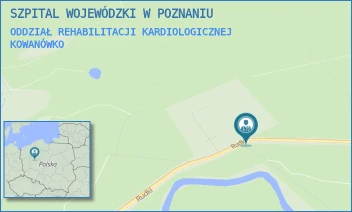 ODDZIAŁ REHABILITACJI KARDIOLOGICZNEJ - SZPITAL WOJEWÓDZKI W POZNANIU - SANATORYJNA 34,  KOWANÓWKO