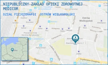 DZIAŁ FIZJOTERAPII - NIEPUBLICZNY ZAKŁAD OPIEKI ZDROWOTNEJ  MEDICOR - WROCŁAWSKA 28,  OSTRÓW WIELKOPOLSKI
