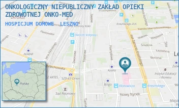 HOSPICJUM DOMOWE - ONKOLOGICZNY NIEPUBLICZNY ZAKŁAD OPIEKI ZDROWOTNEJ ONKO-MED - SŁOWIAŃSKA 41,  LESZNO