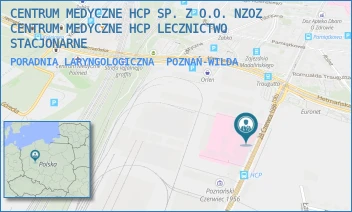 PORADNIA LARYNGOLOGICZNA - CENTRUM MEDYCZNE HCP SPÓŁKA Z O.O. NZOZ CENTRUM MEDYCZNE HCP LECZNICTWO AMBULATORYJNE - 28 CZERWCA1956 194,  POZNAŃ-WILDA