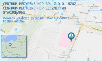 ODDZIAŁ DZIENNY PSYCHIATRYCZNY (OGÓLNY) - CENTRUM MEDYCZNE HCP SPÓŁKA Z O.O. NZOZ CENTRUM MEDYCZNE HCP LECZNICTWO AMBULATORYJNE - 28 CZERWCA 1956 194,  POZNAŃ-WILDA