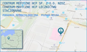 PORADNIA REUMATOLOGICZNA - CENTRUM MEDYCZNE HCP SPÓŁKA Z O.O. NZOZ CENTRUM MEDYCZNE HCP LECZNICTWO AMBULATORYJNE - 28 CZERWCA1956 194,  POZNAŃ-WILDA
