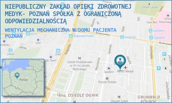 WENTYLACJA MECHANICZNA W DOMU PACJENTA - NIEPUBLICZNY ZAKŁAD OPIEKI ZDROWOTNEJ MEDYK- POZNAŃ SPÓŁKA Z OGRANICZONĄ ODPOWIEDZIALNOŚCIĄ - ŚWIT 47,  POZNAŃ