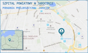 PORADNIA PRELUKSACYJNA - SZPITAL POWIATOWY W JAROCINIE - SZPITALNA 1,  JAROCIN