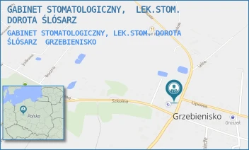 GABINET STOMATOLOGICZNY, LEK.STOM. DOROTA ŚLÓSARZ - GABINET STOMATOLOGICZNY,  LEK.STOM. DOROTA ŚLÓSARZ - BUKOWSKA 4,  GRZEBIENISKO