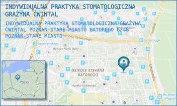 INDYWIDUALNA PRAKTYKA STOMATOLOGICZNA GRAŻYNA ĆWINTAL POZNAŃ-STARE MIASTO BATOREGO 6/48 - INDYWIDUALNA PRAKTYKA STOMATOLOGICZNA GRAŻYNA ĆWINTAL - BATOREGO 6/48,  POZNAŃ-STARE MIASTO