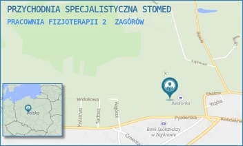 PRACOWNIA FIZJOTERAPII 2 - PRYWATNA PRAKTYKA STOMATOLOGICZNA TOMASZ NOWAK - PYZDERSKA 6A,  ZAGÓRÓW