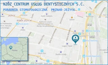 PORADNIA STOMATOLOGICZNA - NZOZ CENTRUM USŁUG DENTYSTYCZNYCH S.C. - SŁOWACKIEGO 8/220,  POZNAŃ-JEŻYCE