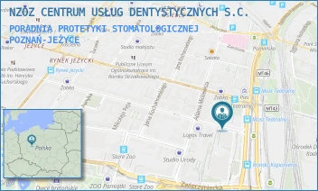 PORADNIA PROTETYKI STOMATOLOGICZNEJ - NZOZ CENTRUM USŁUG DENTYSTYCZNYCH S.C. - SŁOWACKIEGO 8/220,  POZNAŃ-JEŻYCE
