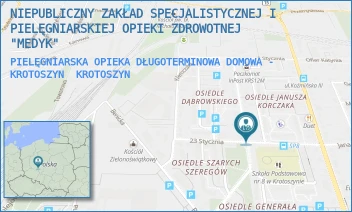 PIELĘGNIARSKA OPIEKA DŁUGOTERMINOWA DOMOWA - KROTOSZYN - NIEPUBLICZNY ZAKŁAD SPECJALISTYCZNEJ I PIELĘGNIARSKIEJ OPIEKI ZDROWOTNEJ "MEDYK" - MASŁOWSKIEGO 2A,  KROTOSZYN