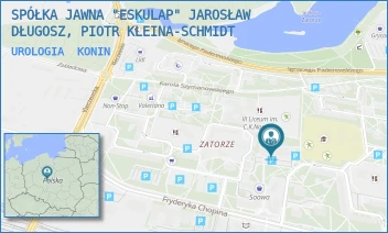 UROLOGIA - SPÓŁKA JAWNA "ESKULAP" JAROSŁAW DŁUGOSZ, PIOTR KLEINA-SCHMIDT - SZELIGOWSKIEGO 1,  KONIN
