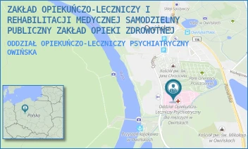 ODDZIAŁ OPIEKUŃCZO-LECZNICZY PSYCHIATRYCZNY - ZAKŁAD OPIEKUŃCZO-LECZNICZY I REHABILITACJI MEDYCZNEJ SAMODZIELNY PUBLICZNY ZAKŁAD OPIEKI ZDROWOTNEJ - CYSTEREK 5,  OWIŃSKA