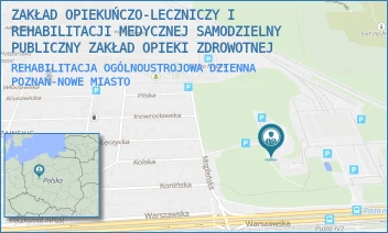 REHABILITACJA OGÓLNOUSTROJOWA DZIENNA - ZAKŁAD OPIEKUŃCZO-LECZNICZY I REHABILITACJI MEDYCZNEJ SAMODZIELNY PUBLICZNY ZAKŁAD OPIEKI ZDROWOTNEJ - MOGILEŃSKA 42,  POZNAŃ-NOWE MIASTO