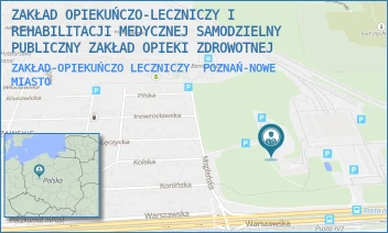 ZAKŁAD-OPIEKUŃCZO LECZNICZY - ZAKŁAD OPIEKUŃCZO-LECZNICZY I REHABILITACJI MEDYCZNEJ SAMODZIELNY PUBLICZNY ZAKŁAD OPIEKI ZDROWOTNEJ - MOGILEŃSKA 42,  POZNAŃ-NOWE MIASTO
