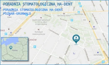 PORADNIA STOMATOLOGICZNA HA-DENT - PORADNIA STOMATOLOGICZNA HA-DENT - CZEŚNIKOWSKA 12,  POZNAŃ-GRUNWALD