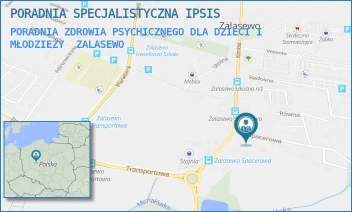 PORADNIA ZDROWIA PSYCHICZNEGO DLA DZIECI I MŁODZIEŻY - PORADNIA SPECJALISTYCZNA IPSIS - SPACEROWA 4,  ZALASEWO