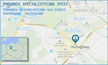 PORADNIA PSYCHOLOGICZNA DLA DZIECI - KOZIEGŁOWY - PORADNIA SPECJALISTYCZNA IPSIS - KANAŁOWA 2A,  KOZIEGŁOWY